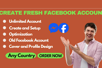 create facebook accounts for personal or business use, and old fb profile