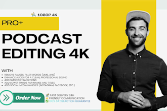 do podcast video editing 4k multicam video editing