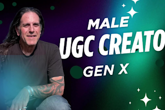 create male ugc bundled video ads for facebook, instagram, tiktok, and youtube