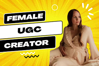 create ugc videos ads for tiktok, instagram or facebook