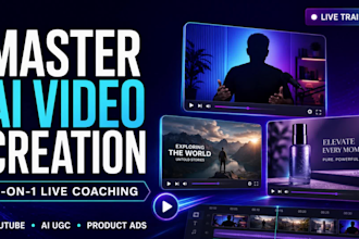 teach you ai video creation for youtube and product ads