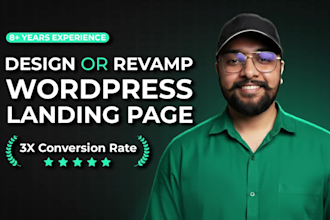 create a high converting wordpress landing page