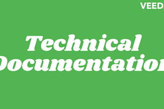do technical writing and engineering projects