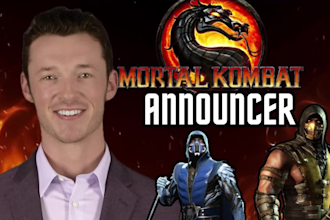 be your mortal kombat announcer, no ai