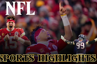 do american football video editing, cinematic sports editing