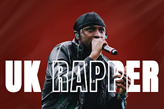 be your male rapper, rapper, rap songwriter, ghostwriter rapper, UK rapper