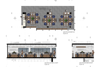 photoshop rendering 2d floor plan for real estate agent catalog