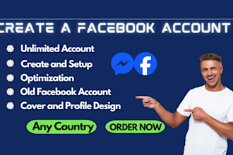 create facebook accounts for personal or business use, and old fb profile