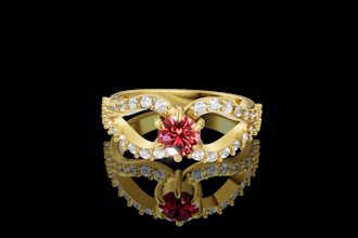 create 3d jewelry design cad and realistic rendering