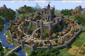 minecraft build, minecraft city map minecraft castles, house, hub, lobby, spawn