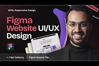 do ui ux design, website ui ux, figma website ui ux, landing page ui ux