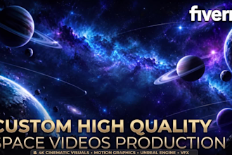 create faceless space, science, astronomy and technology documentary videos