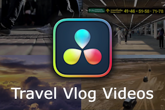 edit engaging travel vlog videos for youtube