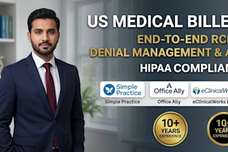 do medical billing, eligibility verification, payment posting, coding, follow up