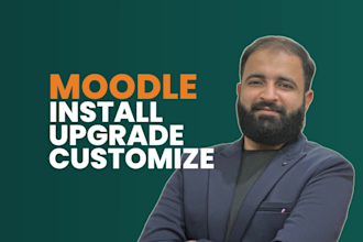 install, upgrade and customize your moodle lms