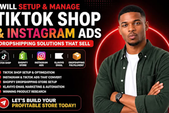 fix tiktok shop setup instagram shop shopify tik tok dropshipping marketing ads
