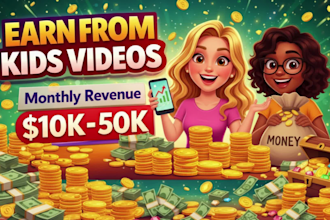 create fast viral kids fun learning video for younger learn for youtube, nursery