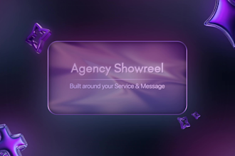 create design agency showreel to stand out from the crowd