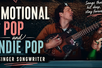 be your emotional pop and indie pop singer and songwriter