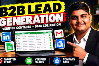 source b2b leads and collect business data