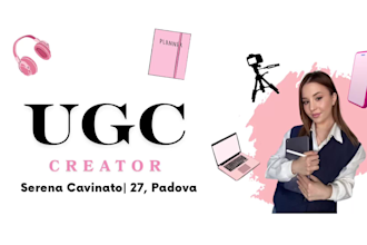 create italian ugc videos for your product or service