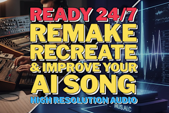 recreate or remake any ai generated song with studio quality