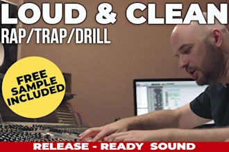 mix, master your rap song to industry sound with free sample