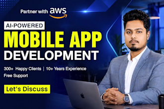 build mobile app development, ai mobile app, app creation as flutter developer