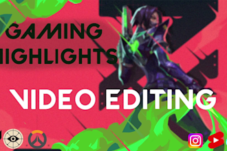 create epic gaming highlights from your gameplay or streams