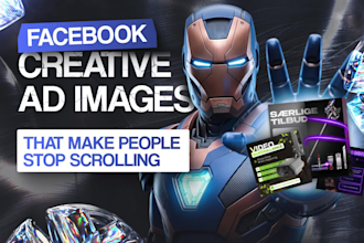 design scroll stopping facebook ad images that convert
