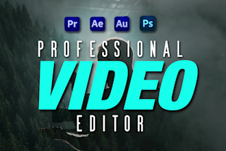 provide professional high quality custom video editing
