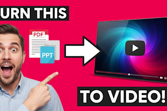 turn your powerpoint or pdf into presentation video with voiceover