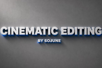 do cinematic video editing