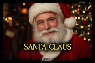 voice a jolly santa claus for christmas