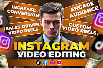 do instagram reels video editing tiktok video editing