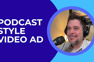 create male ugc podcast video ads for tiktok or instagram