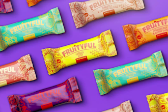 design vibrant food and drinks packaging and box design