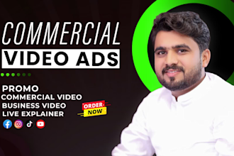 make promotional commercial video ads, explainer video for business