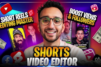 be your expert viral reels and youtube shorts editor