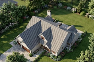 do 3d farmhouse, barndominium, country, shouse, ranch house