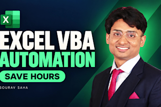 automate excel spreadsheet with advance formula and vba code