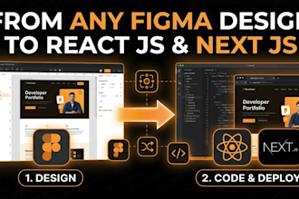 convert figma design to pixel perfect responsive next js website