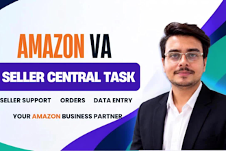be your amazon virtual assistant for seller central tasks