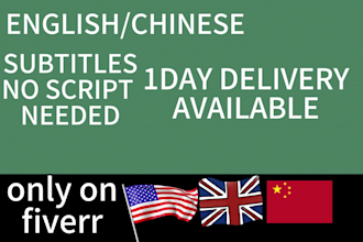 add english or chinese subtitles to any video