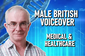 record medical, healthcare, pharmaceutical voiceover