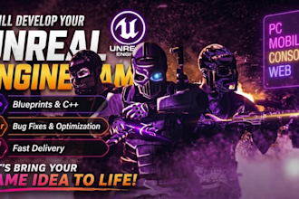 do unreal engine game development, develop unreal engine game, ue5 blueprints