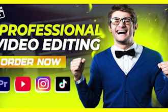 do professional video editing for youtube video editors