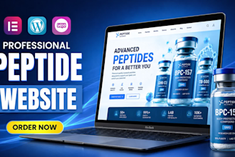 build fda compliant peptide website, research peptide store woocommerce