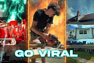 do your construction video editing for social media