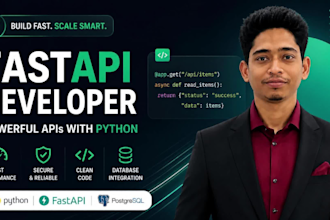 build a scalable and secure fastapi backend with python
